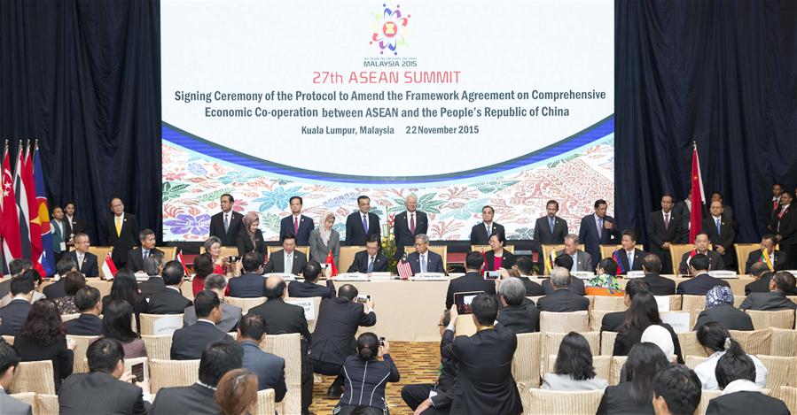 Chinese Premier Li Keqiang and ASEAN members