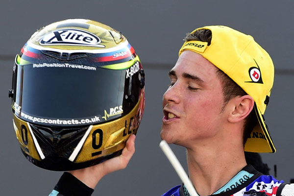 Britain's Kent wins Moto3 title