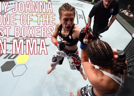 How Joanna Jedrzejczyk Uses Boxing to Stuff Opponents