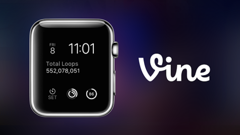 Vine arrives on the Apple Watch