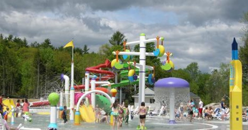 Foreclosed Water Park Owner Chains Leg to Top of Slide in Protest