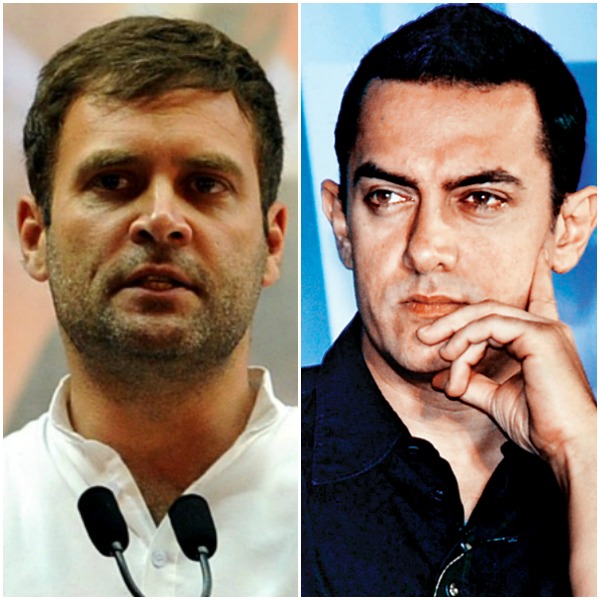 Rahul Gandhi Aamir Khan