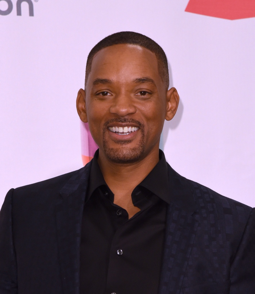 Will Smith poses backstage during the 16th Latin GRAMMY Awards