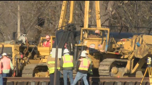 Wisconsin train derailment spilled thousands of gallons of ethanol