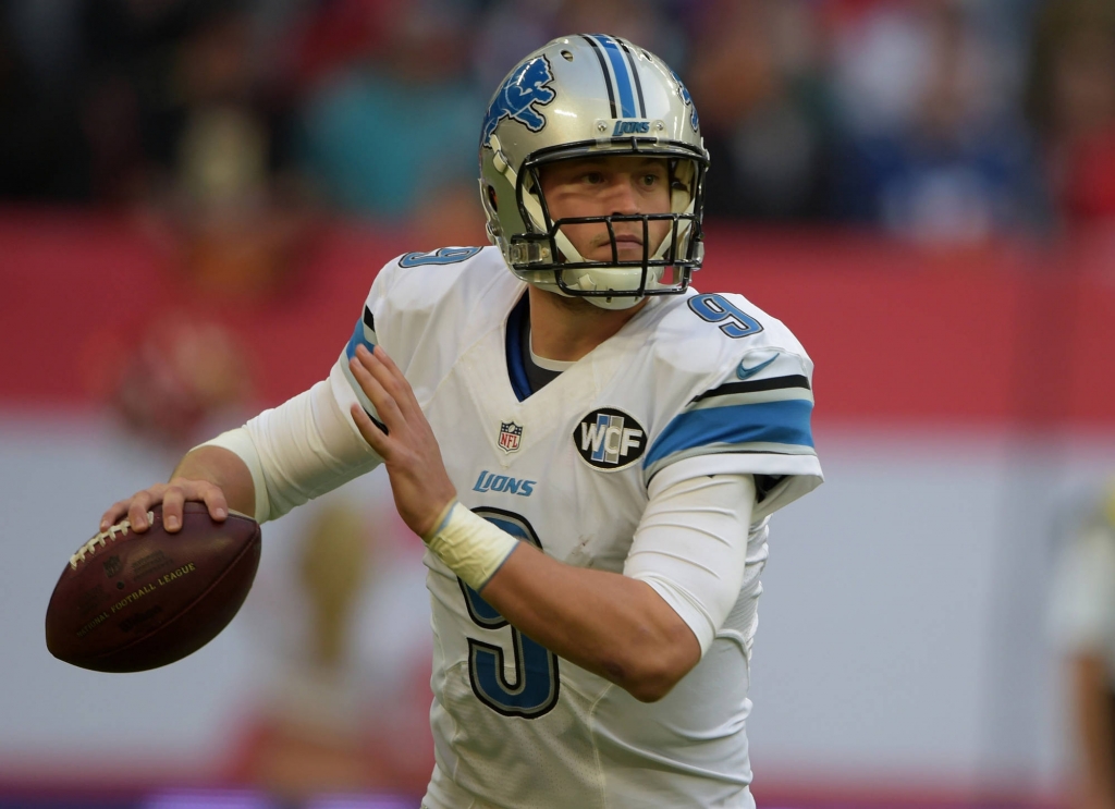 With byes and injuries Stafford's stock has immediately risen to the point of him being a strong QB1 candidate in Week 11.		Kirby Lee-USA TODAY Sports