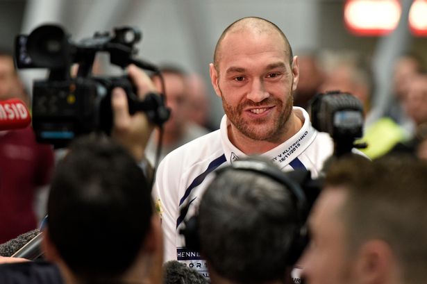 Boxing giant Tyson Fury's unusual sledge