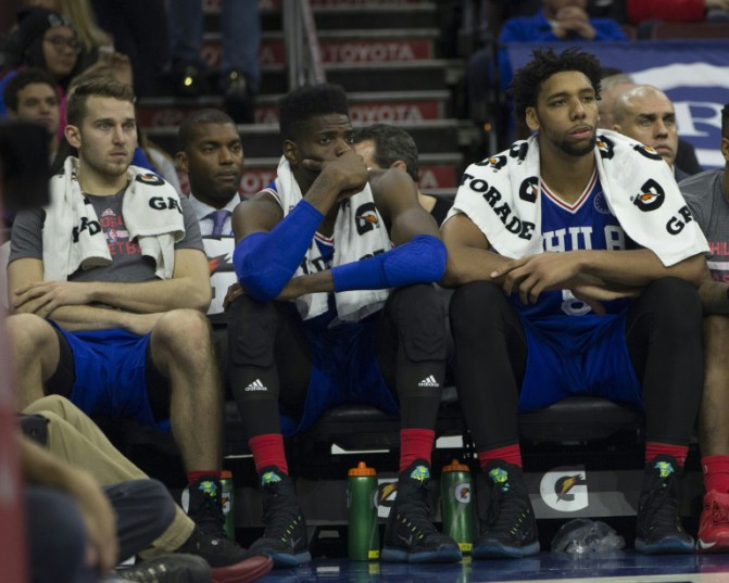 Getty Images  AFP  File  Mitchell Leff The 76ers are now 0-16 for the season and combined with 10 straight losses last year now have a share of the record for the worst string of defeats in history