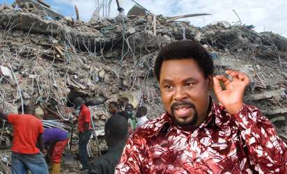 Prophet TB Joshua arraigned over church collapse