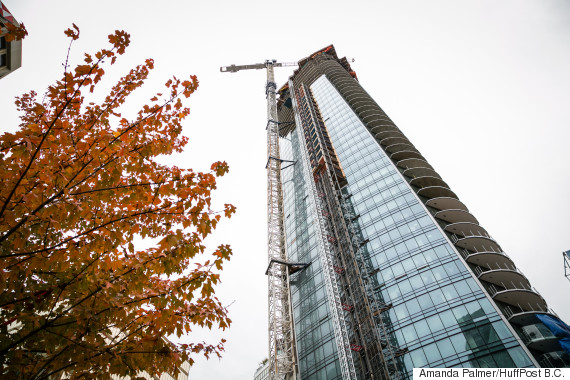 A Trump Tower under construction in Vancouver is expected to be completed in 2016