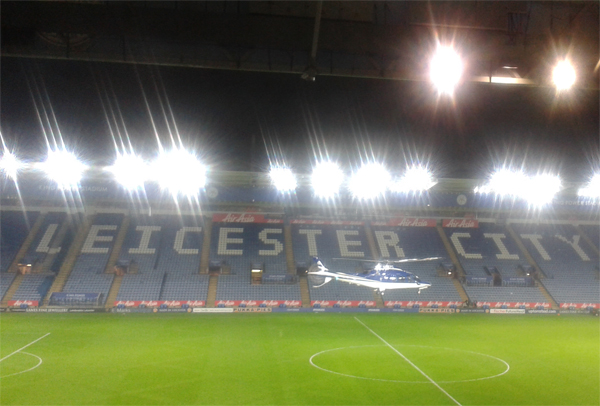 A 10-mile traffic jam on the M1 is no problem for the owners of Leicester Football Club the Flying Foxes