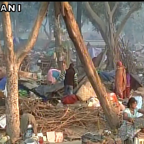 Delhi slum