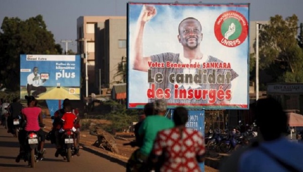 About 5.5 million people were registered to vote in Burkina Faso this Sunday Nov. 29 2015