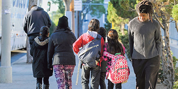 Parents teachers grapple to explain LA school threat