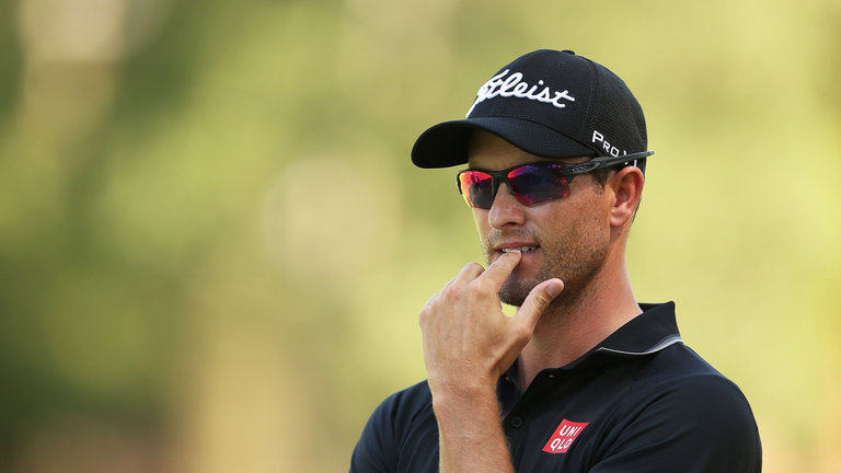 Adam Scott could not quite catch Jones