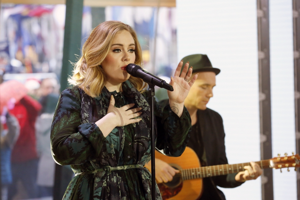 Adele performed on the'Today show Nov. 25