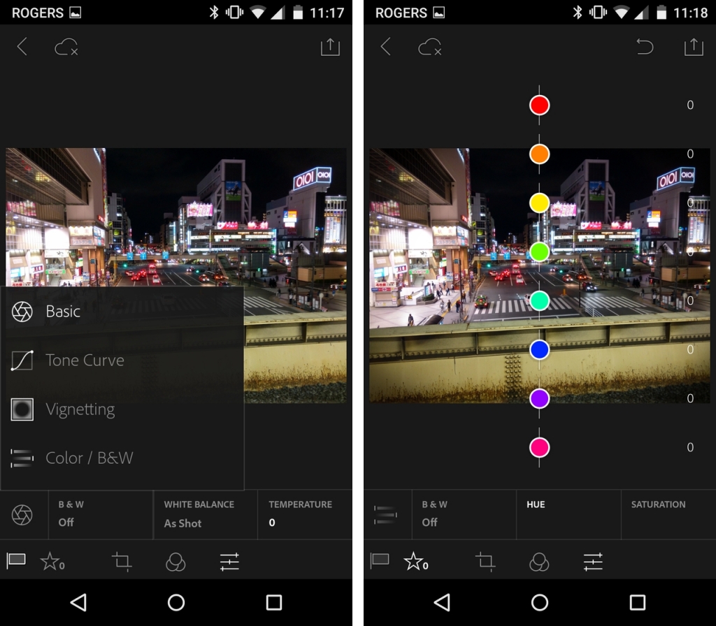 Adobe Lightroom Android