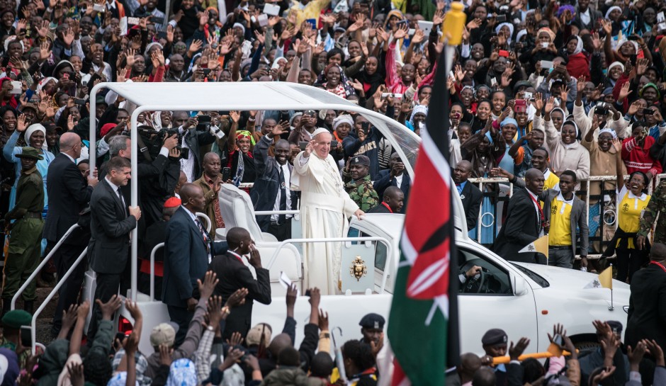 Pope Francis&#039 five day visit to Africa continued in CAR