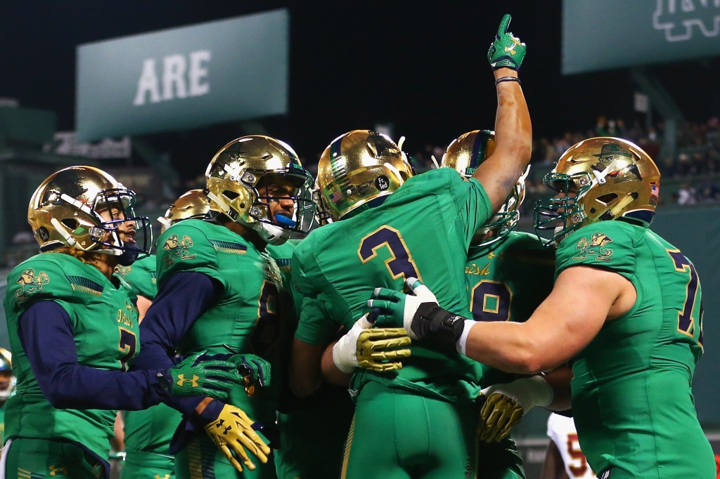 Notre Dame Stanford spread Notre Dame Stanford pick Notre Dame at Fenway Park Notre Dame Boston College