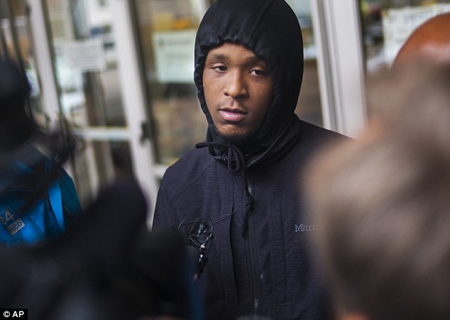 Wesley Martin, one of five people who was shot in the attack attended the hearing on Tuesday and said Scarsella said shooting to make the point that'black lives don't matter