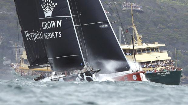 Maxi yachts Perpetual Loyal and Wild Oats XI are both out of the reckoning in this year’s Sydney Hobart race