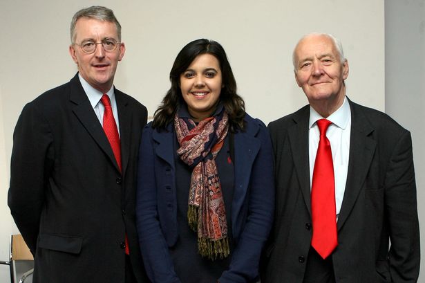 Anthony Devlin  PA Wire

Proud family Emily Benn with her grandfather Tony Benn and uncle Hilary Benn