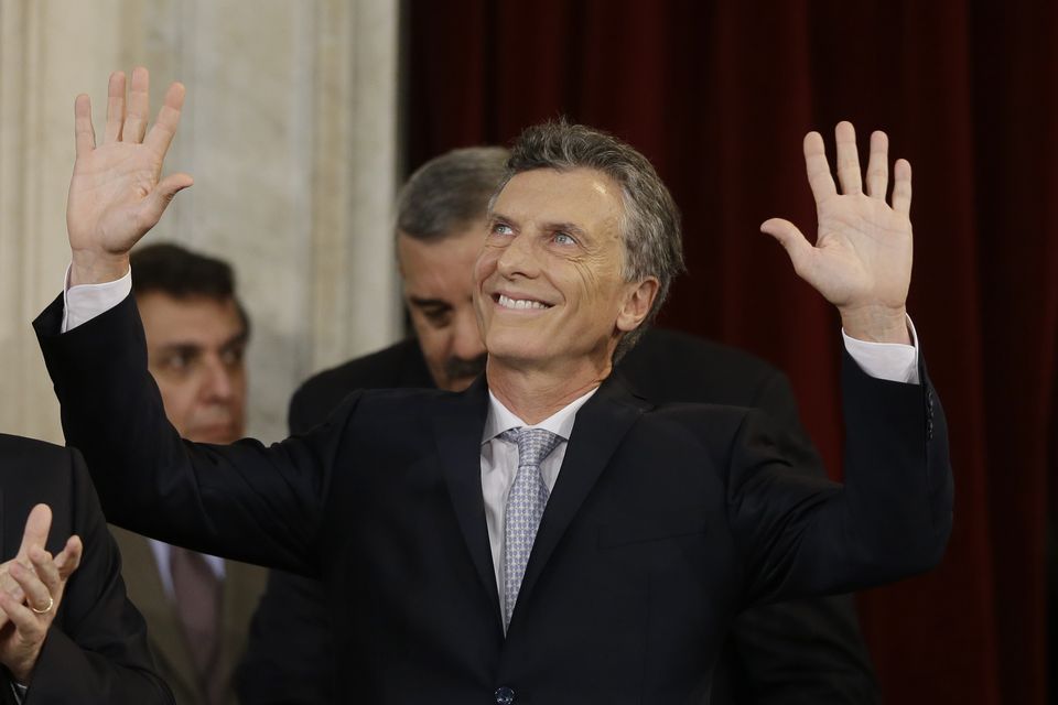 New Argentine president promises major changes and honesty