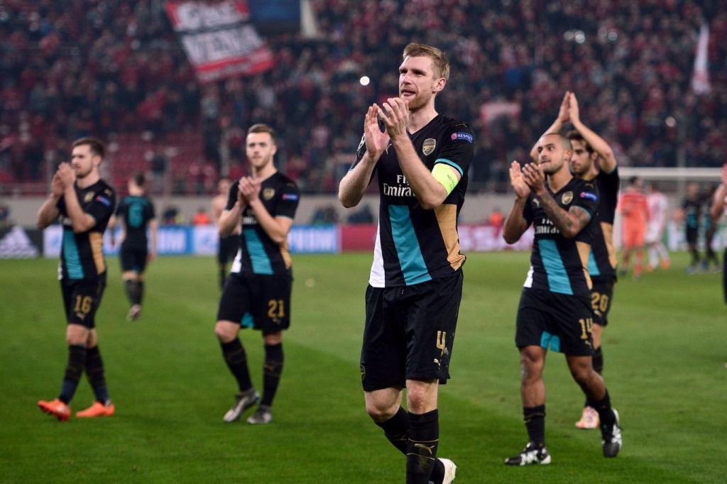 Arsenal celebrate