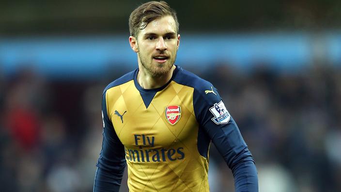 Arsenal midfielder Aaron Ramsey            
    
              
     
     
           Show Grid