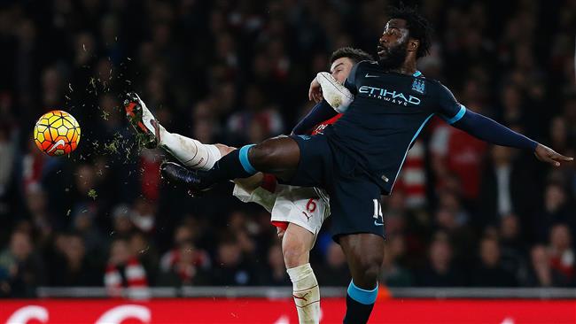 Arsenal vs. Man City. AFP