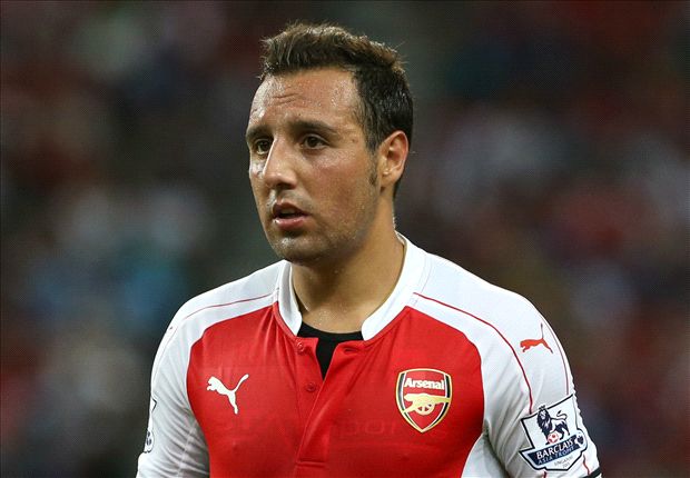 Arsenal's Santi Cazorla to miss at least three months with knee injury