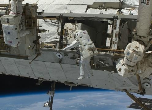 Astronauts to Make Unexpected Spacewalk After Mobile Transporter Fails