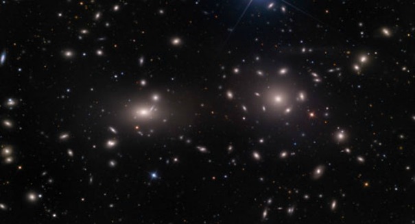 Scientists spot baby galaxies shrouded in dark matter