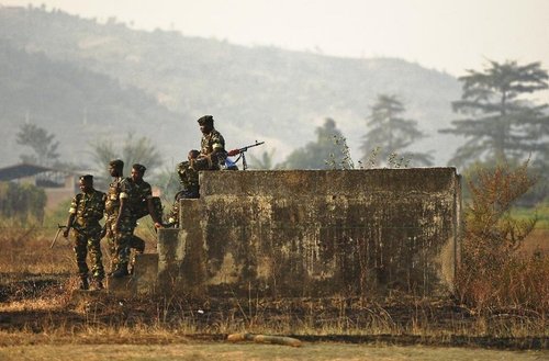 Burundi gunmen target military sites