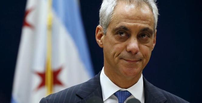 Chicago Mayor Emanuel meets with federal officials about police