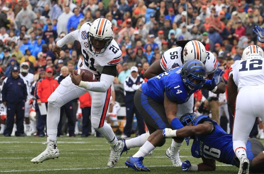 Birmingham Bowl 2015 Auburn SEC football too much for Memphis