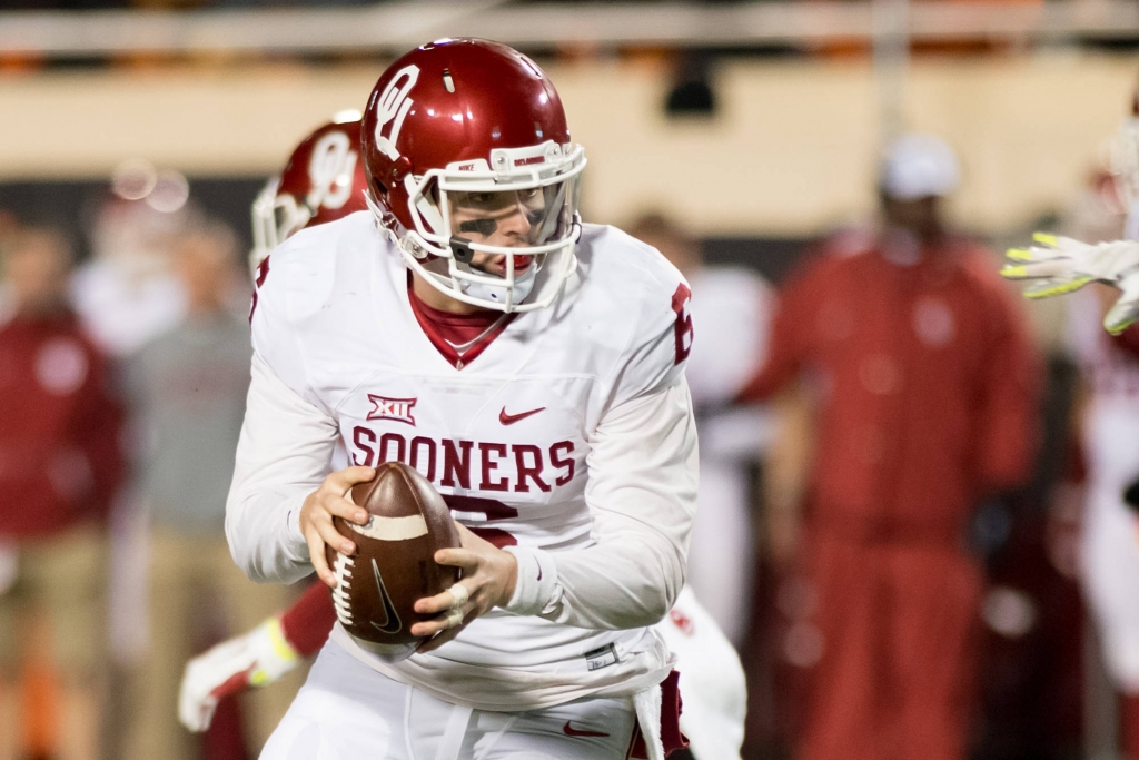 Baker Mayfield		Rob Ferguson-USA TODAY Sports