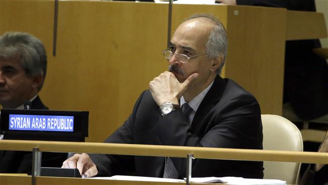 Bashar Ja'afari the Syrian ambassador to the United Nations