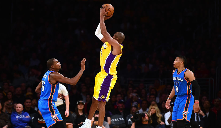 Lakers&#039 Bryant Talks Relationship With Rockets&#039 Howard