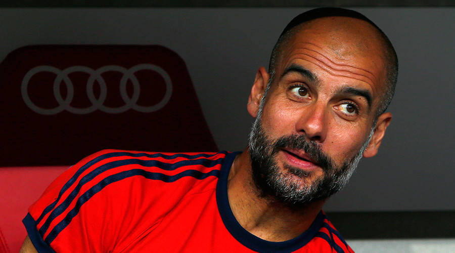 Bayern Munich's coach Pep Guardiola