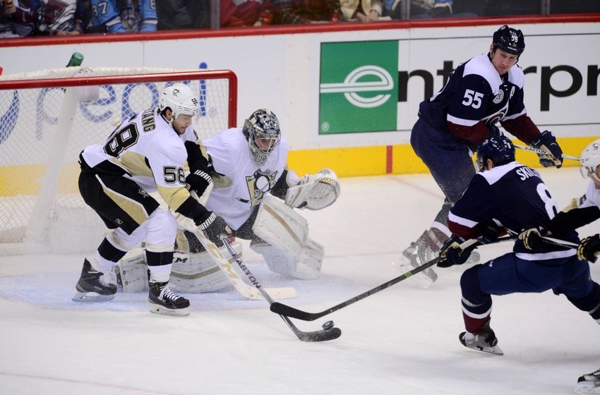 Marc-Andre Fleury possibly concussed Beau Bennett out 4-6 weeks with a shoulder injury