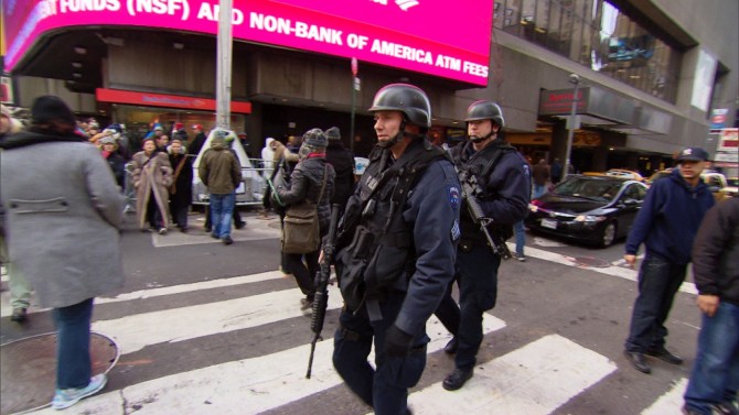 NYPD Prepares to Protect the Crossroads of the World on New Year's Eve