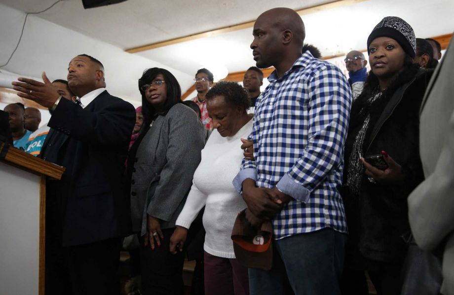 The Rev. Marvin Hunter, Laquan McDonald’s great-uncle said “What we’re feeling in Chicago is the real feeling of America itself and that’s injustice against people of color,” during a news conference