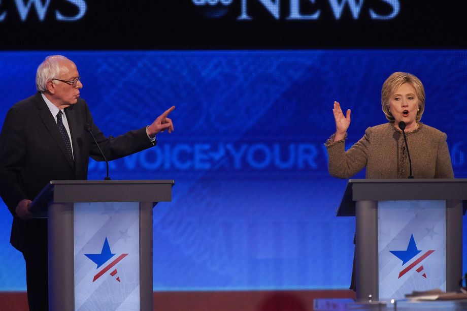 Bernie Sanders and Hillary Rodham Clinton offer contrasting approaches to national security