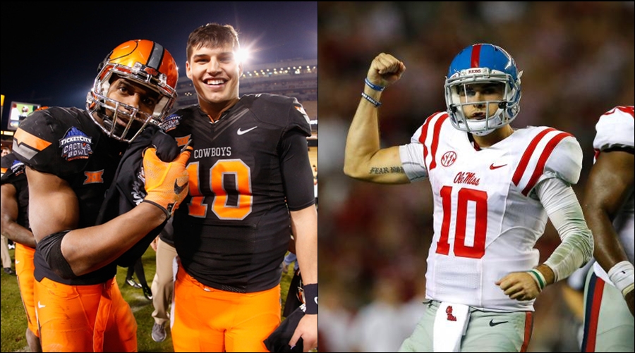 Oklahoma State and Ole Miss