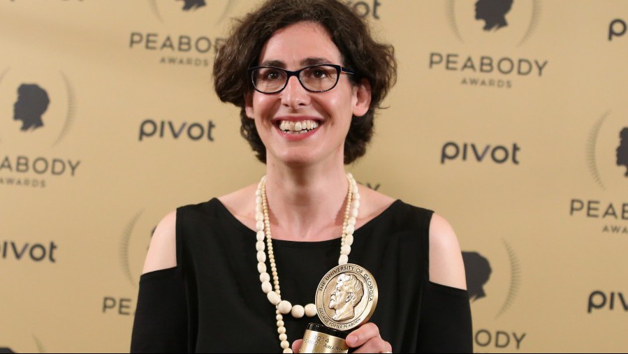 Sarah Koenig at the Peabody Awards