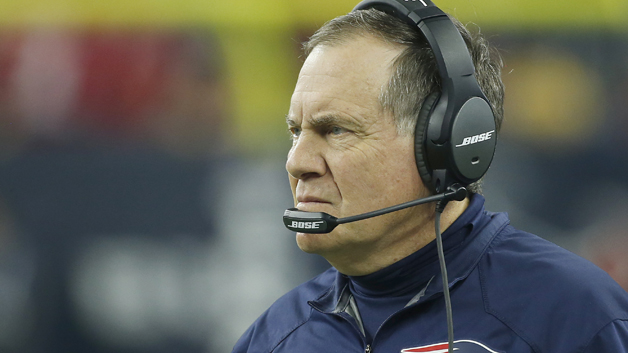 HOUSTON TX- DECEMBER 13 Head coach Bill Belichick of the New England Patriots on the sidelines while the Patriots play the Houston Texans in the third quarter