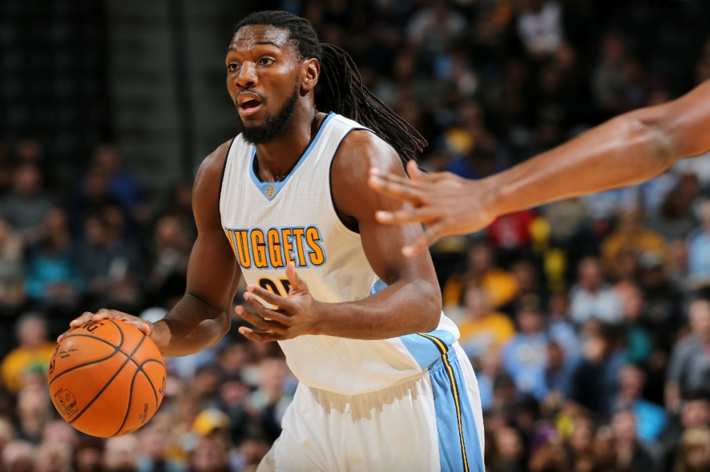 Denver Nuggets power forward Kenneth Faried