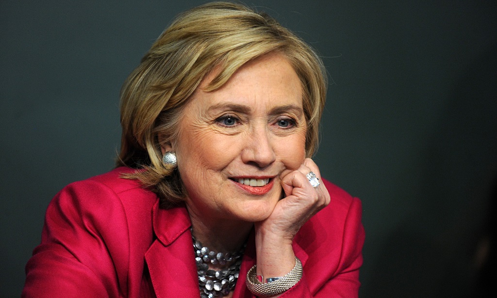 Hillary Rodham Clinton Signs Copies Of Her Book 'Hard Choices&#039 In New York