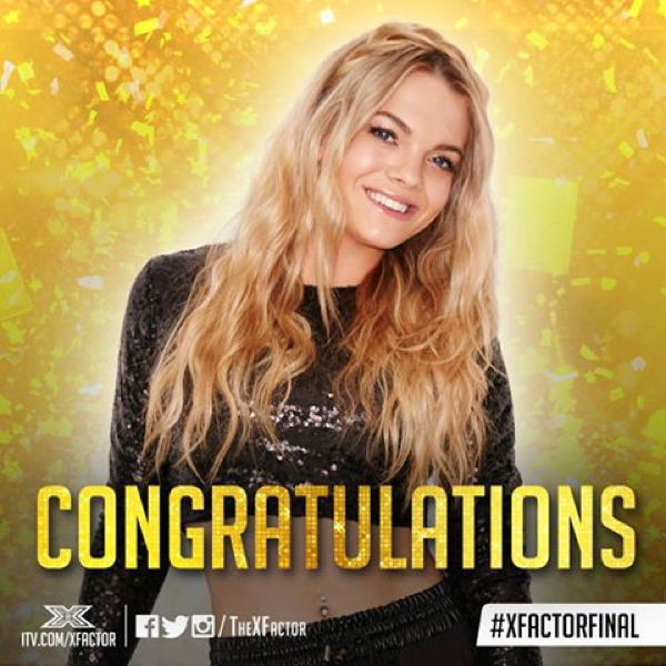 CONGRATULATIONS to the winner of The #XFactor 2015... Louisa Johnson