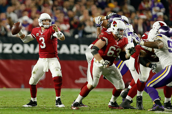 Quarterback Carson Palmer #3 of the Arizona Cardinals